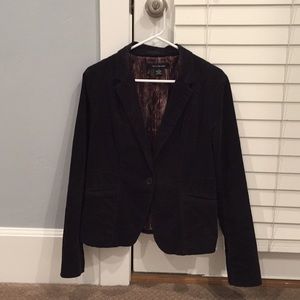 Calvin Klein black corduroy blazer